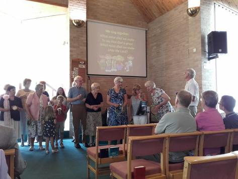 August fellowship services